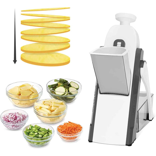 Mandoline Vegetable Cutter Chopper Adjustable Multi-function Vertical Vegetable Cutter